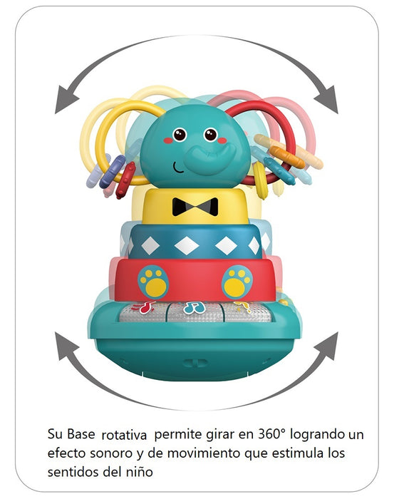 Elefante Interactivo Musical Juegos Y Numeros